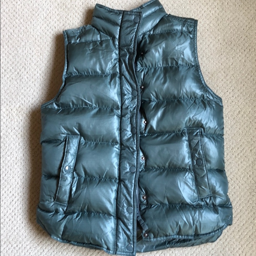 J. Crew down filled nylon vest